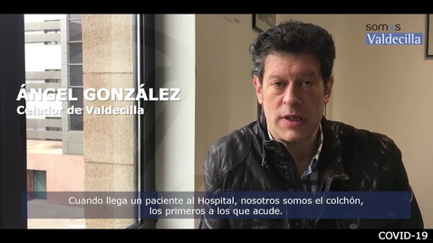 Miniatura para Ángel González, celador de Valdecilla