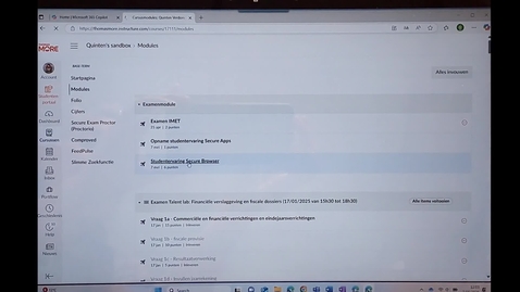 Miniatuur voor Studentervaring Schoolyear secure browser (mei 2025)