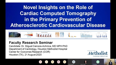 Thumbnail for Novel Insights on the Role of Cardiac Computed Tomography in the Primary Prevention of Atherosclerotic Cardiovascular Disease by Miguel Cainzos-Achirica, MD, PhD, MPH 08.21.20