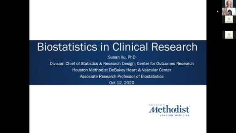 Thumbnail for 05 Key Elements in Clinical Research: Biostatistics in Clinical Research 10.12.20
