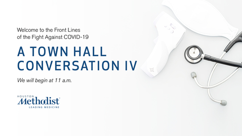 Thumbnail for A Town Hall Conversation IV 07.15.20
