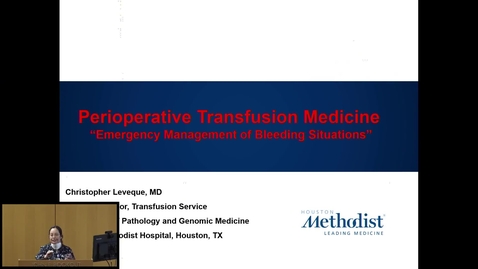 Thumbnail for Education Series 11: 1.6.2023 - Blood Transfusion Part 1