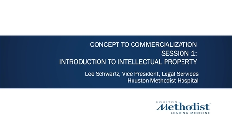 Thumbnail for 7.20.2022 C2C Introduction to Intellectual Property