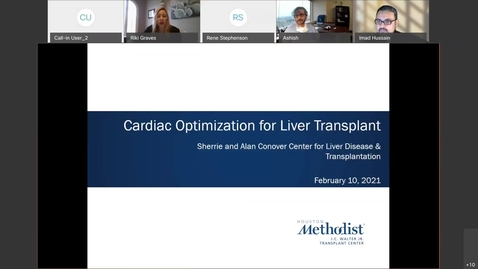 Thumbnail for entry Cardiac Optimization for Liver Transplant - 02.10.21