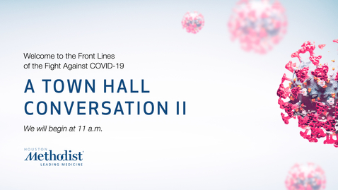 Thumbnail for A Town Hall Conversation II 05.07.20