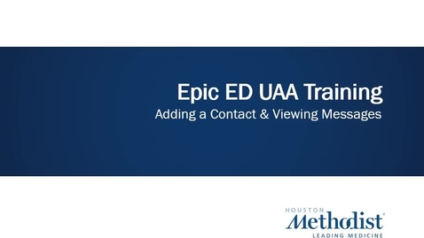 Thumbnail for Adding Contact and Viewing Messages