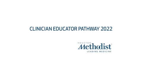 Thumbnail for Clinician Educator Pathway 2022