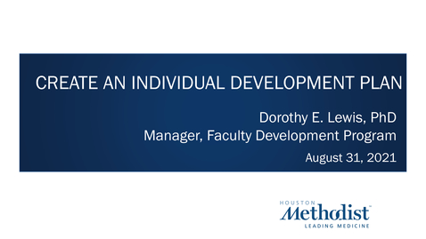 Thumbnail for Individual Development Plan 08.31.21