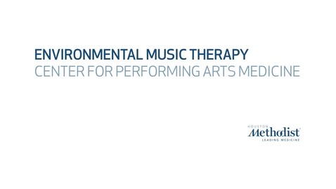Thumbnail for entry Environmental Music Therapy