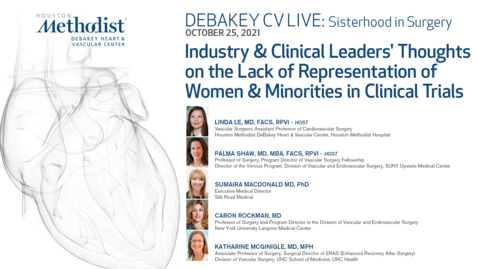 Thumbnail for entry Industry &amp; Clinical Leaders' Thoughts on the Lack of Representation of  Women &amp; Minorities in Clinical Trials 10.25.21