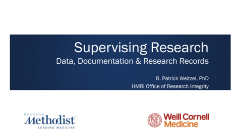 Thumbnail for entry Supervising Research Data 09.21.21 