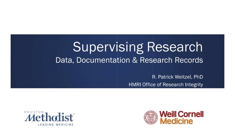 Thumbnail for entry Supervising Research Data Workshop 05.18.21