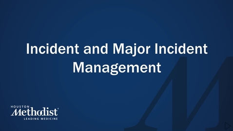 Thumbnail for ServiceNow Incident and Major Incident Management eLearning with Voice