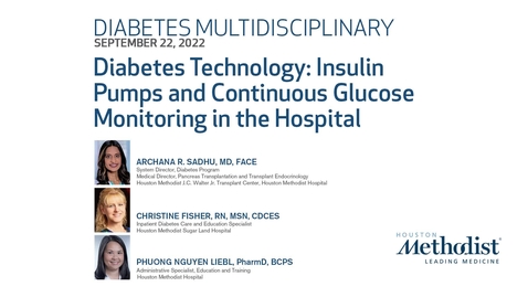 Thumbnail for Diabetes Multidisciplinary: Diabetes Technology