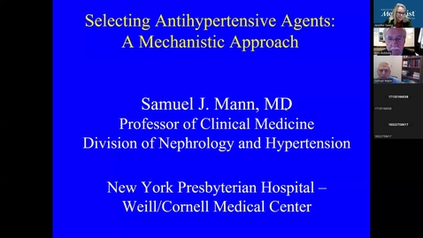Thumbnail for Medicine Grand Rounds with Dr. Samuel Mann 1.24.23