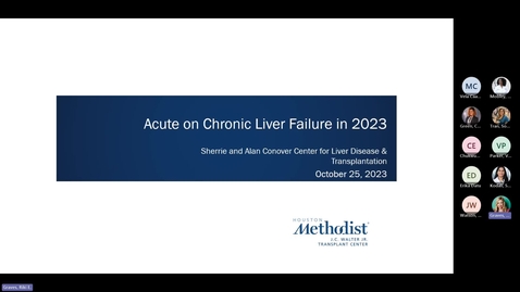 Thumbnail for Liver CE Series_ Acute on Chronic Liver Failure in 2023-20231025_170047-Meeting Recording