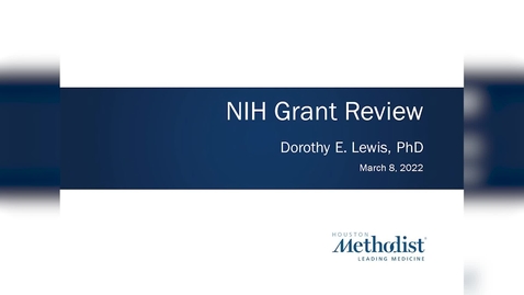Thumbnail for Grant Submission Process 03.08.22