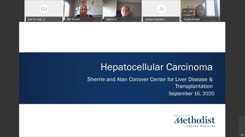 Thumbnail for entry Hepatocellular Carcinoma - 09.16.20