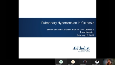 Thumbnail for Liver Center CE Series_ Pulmonary Hypertension in Cirrhosis-20220216_170015-Meeting Recording