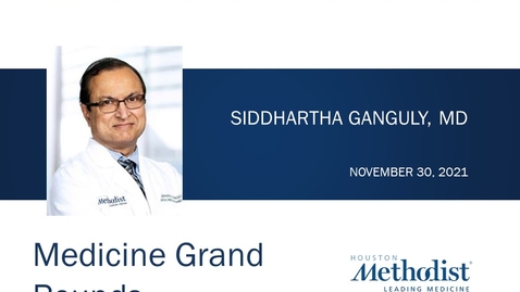 Thumbnail for CPC: 71 Year Old Male with Recurrent Anemia with Dr. Siddarth Ganguly -11.30.21