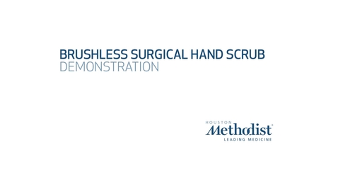 Thumbnail for Brushless Surgical Hand Scrub