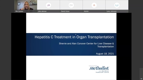 Thumbnail for Liver Center CE WebEx Series Hepatitis C Treatment in Organ Transplantation-20210818 2200-1