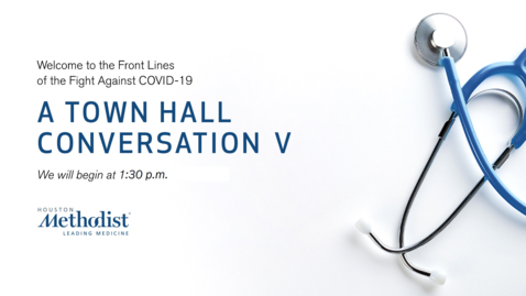 Thumbnail for A Town Hall Conversation V 08.19.20