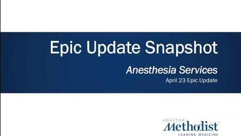 Thumbnail for entry Anesthesia Services Snapshot April2023 update