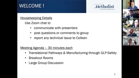 Thumbnail for 06-Translational Pathways &amp; Manufacturing through GLP-Safety 09.02.20