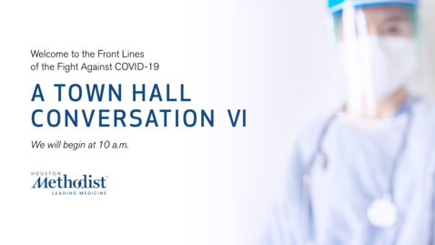 Thumbnail for A Town Hall Conversation VI 09.11.20