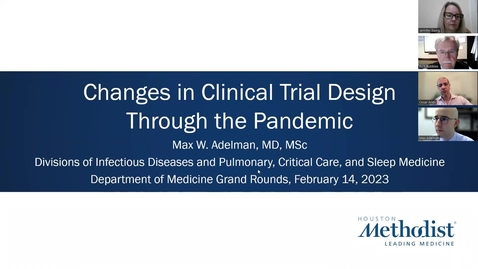 Thumbnail for Medicine Grand Rounds with Dr.  Max Adelman