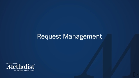 Thumbnail for entry ServiceNow Request Management