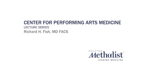 Thumbnail for “The Blind Musician” by Dr. Richard Fish, Ophthalmologist
