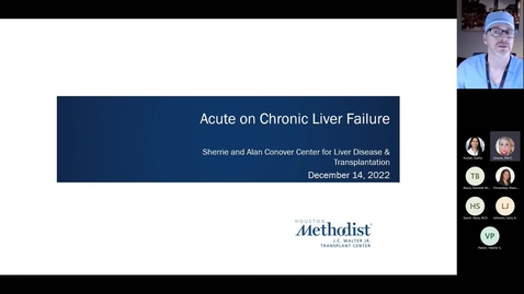 Thumbnail for entry Liver Center CE Series_ Acute on Chronic Liver Failure