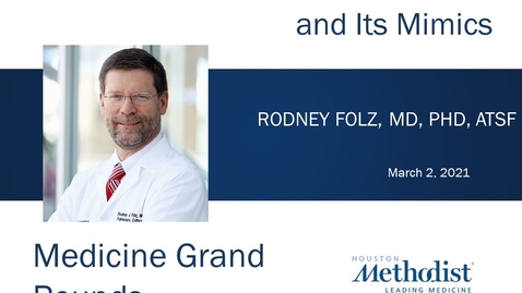 Thumbnail for entry Asthma in Older Adults and Its Mimics with Rodney Folz, MD, PhD 03.02.21