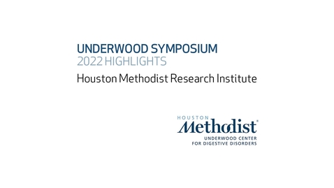 Thumbnail for entry 2022 Underwood Symposium Highlights