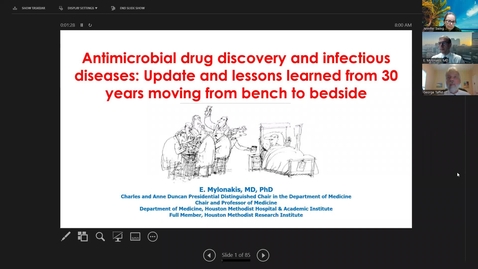 Thumbnail for entry Antimicrobial Drug Discovery and Infectious Diseases with Dr. Eleftherios Mylonakis