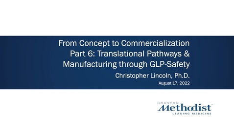 Thumbnail for 08.17.2022 C2C TMP through GLP safety