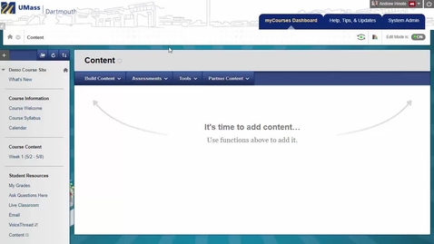 Thumbnail for Adding Images with Alt Text to myCourses