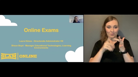 Thumbnail for Preparing for Online Exams with Laura and Shaun