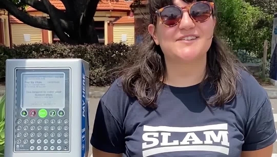 How to use the ticket machines to park on campus