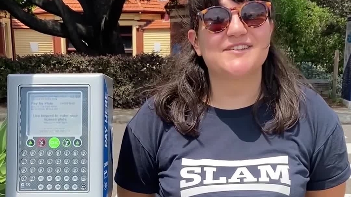 How to use the ticket machines to park on campus