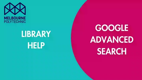 Thumbnail for Google Advanced Search