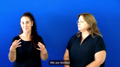 Thumbnail for TDA Awards - Thank you video
