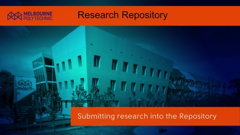 Thumbnail for entry Research Repository Submission Process.mp4