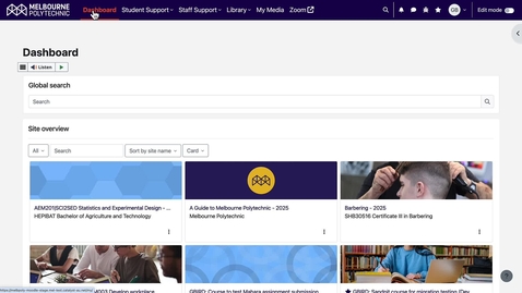 Thumbnail for Adding a banner image to your Moodle site