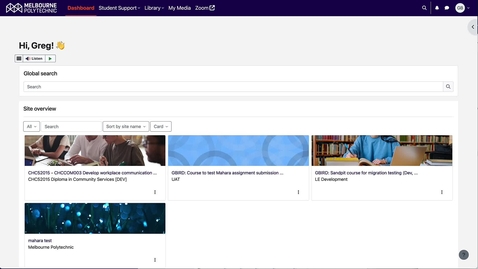 Thumbnail for Navigating Moodle: a guide for students