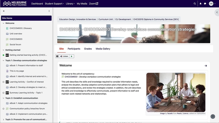 Submitting a video assignment (Student)