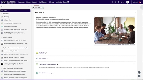 Thumbnail for ePortfolio (Mahara)