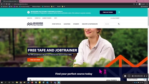 Thumbnail for Forgot your password? Here's how to access your Melbourne Polytechnic account